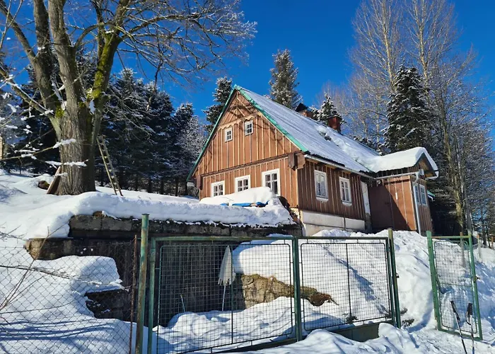 Roubenka Na Sjezdovce Semesterbostad *